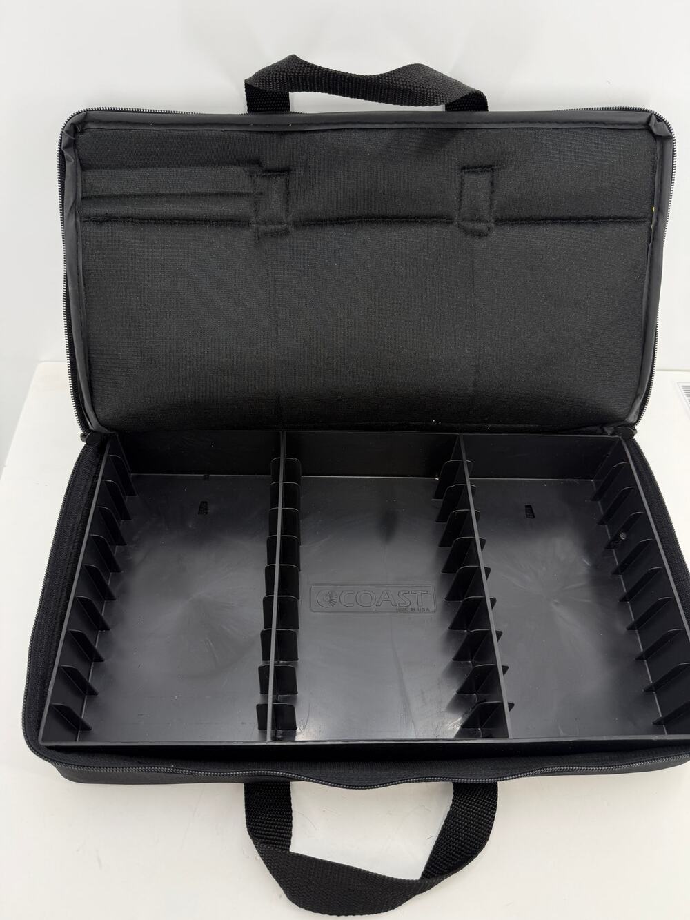 Cassette Tape Storage Carrying Case Organizer Holder Made in USA 8x14 Media